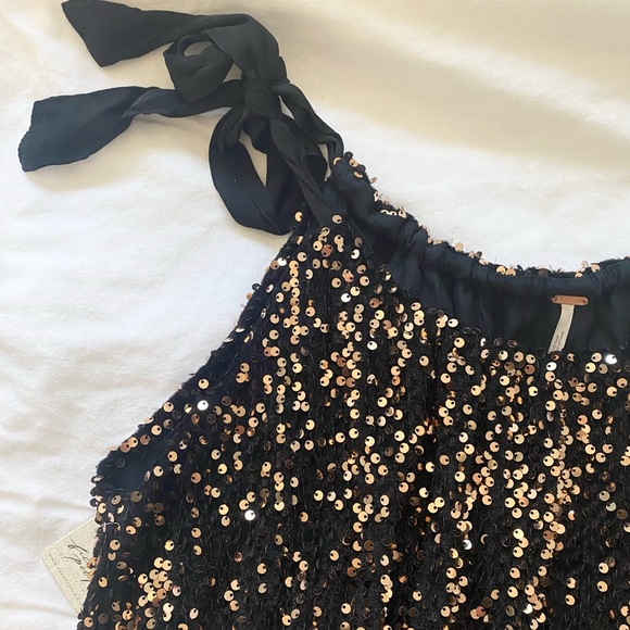 Free People Nova Sequin Minidress - Picture 8 of 9